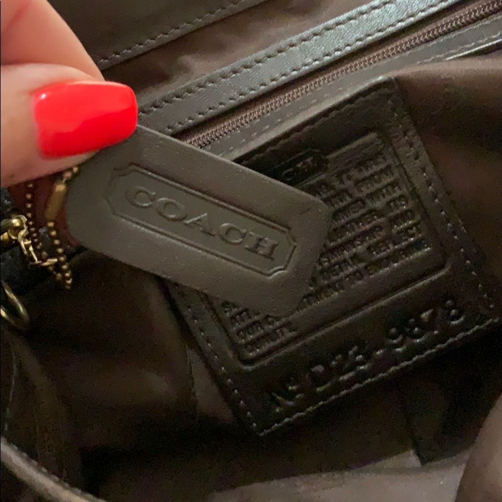 ✨GORGEOUS✨ Suede Coach Backpack ✨!! - Picture 8 of 8